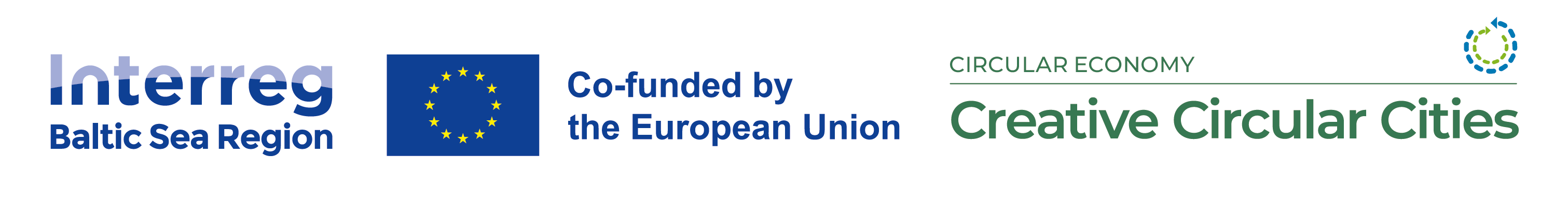 Euroopan unionin osarahoittama — Interreg Baltic Sea Region — Creative Circular Cities